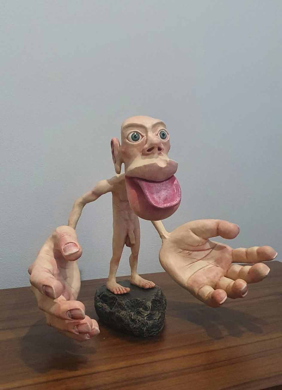 Customers Homunculus on show Picture
